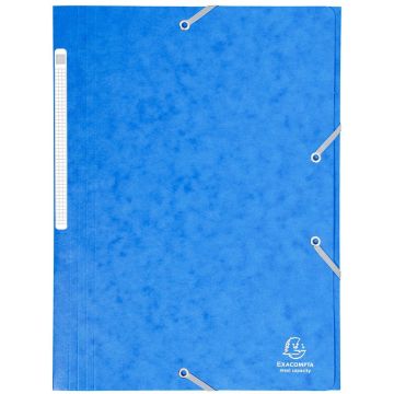 EXACOMPTA : Chemises à élastiques - Bleu 17105H