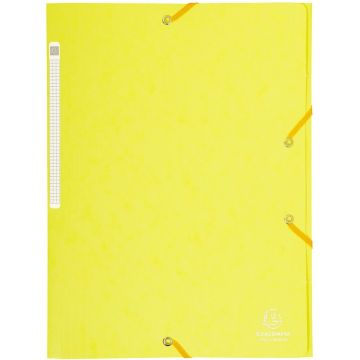 EXACOMPTA : Chemises à élastiques - Jaune 17113H