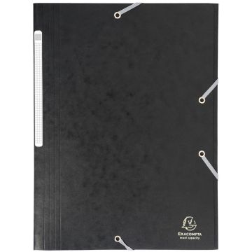 EXACOMPTA : Chemises à élastiques - Noir 17116H