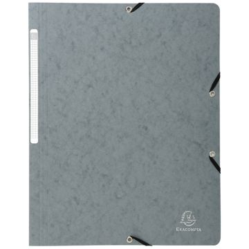 Chemise à élastiques sans rabat - Gris EXACOMPTA Photo