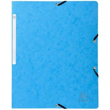 Chemise à élastiques sans rabat - Turquoise EXACOMPTA Photo