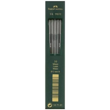 Lot de 10 mines de rechange TK 9071 - B : FABER CASTELL Image
