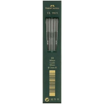 Lot de 10 mines de rechange TK 9071 - H : FABER CASTELL Visuel