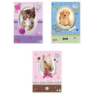 Bloc à dessin avec motifs d'animaux - A4 : HERLITZ Visuel