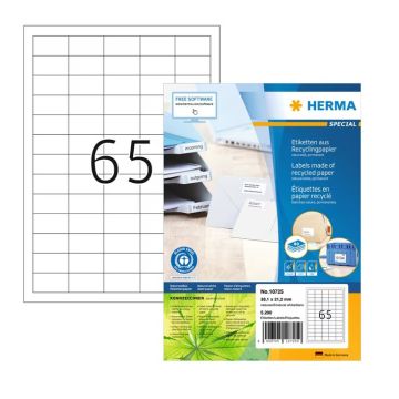Étiquettes Adresses - 38,1 x 21,2 mm HERMA Lot de 5200