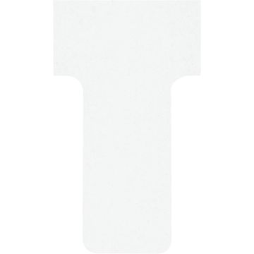 Fiches T - Indice 1 / 28 mm - Blanc : NOBO Lot de 100 Visuel