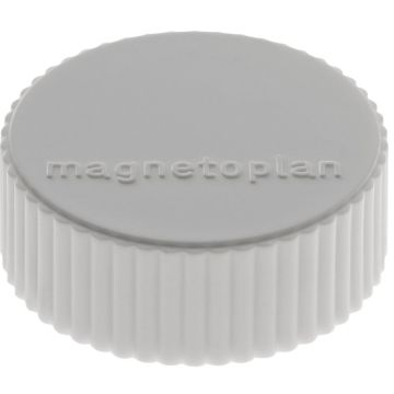 Photo Aimants ronds - 34 mm - gris MAGNETOPLAN Discofix Lot de 10 Affichage