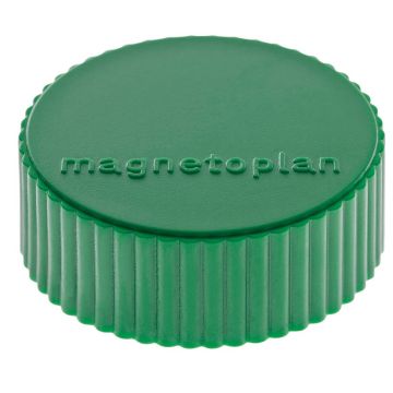 Photo Aimants ronds - 34 mm - Vert MAGNETOPLAN Discofix Lot de 10 Affichage
