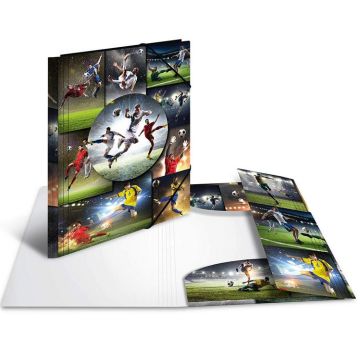 Photo Chemise à élastique A4 - Motif Football HERMA image