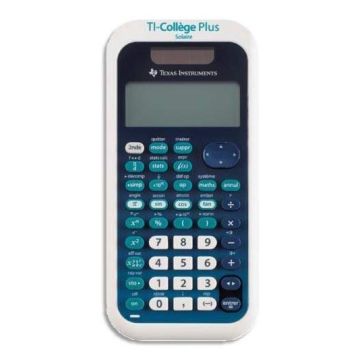 Photo TEXAS INSTRUMENTS Calculatrice Solaire TI-Collège PLUS
