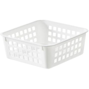 Photo Corbeille de rangement - 160 x 160 x 70 mm - Blanc SMARTSTORE Basket Recycled