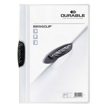 Photo Chemise de présentation A4 à clip - Noir (DURABLE 2260-01)