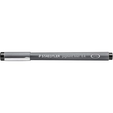 Photo STAEDTLER : Stylo feutre Fineliner 308 - Noir  0,40 mm Dessin