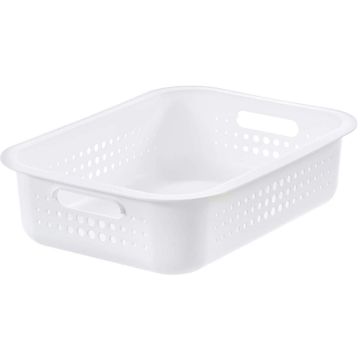 Photo Corbeille de rangement - 280 x 370 x 100 mm - Blanc SMARTSTORE Basket Recycled