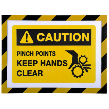 Photo Pochette d'affichage magnétique - A4 - Jaune / Noir EXACOMPTA