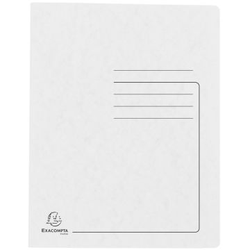 Photo Chemise à lamelle imprimée A4 - Blanc EXACOMPTA