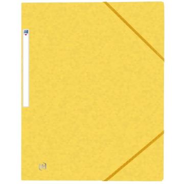 Photo Chemise à élastiques A4 - Jaune OXFORD Top File+