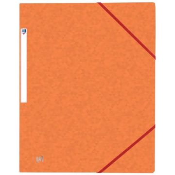 Photo Chemise à élastiques A4 - Orange OXFORD Top File+