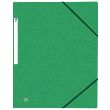 Photo Chemise à élastiques A4 - Vert OXFORD Top File+