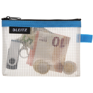 Photo Pochette imperméable - Taille S - Transparent / Bleu LEITZ WOW Traveller