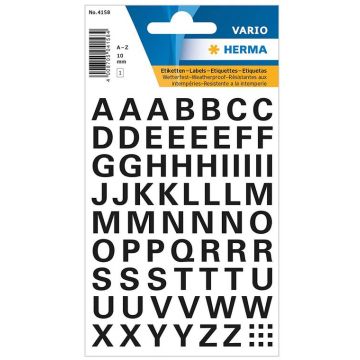 Photo Lettres autocollantes - 10 mm HERMA