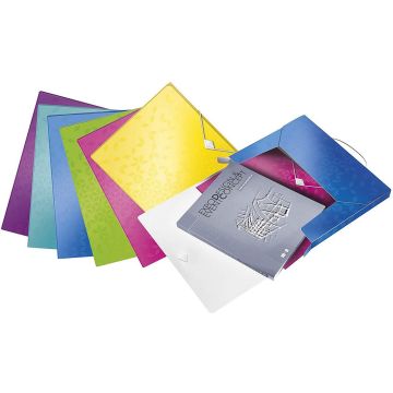 Photo Chemise à élastique A4 - 250 feuilles - Assortiment LEITZ WOW