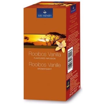 Photo Infusion Rooibos Vanille TCHIBO Sir Henry Lot de 25 sachets Image