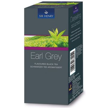 Photo Thé Earl Grey TCHIBO Sir Henry Lot de 25 sachets Image