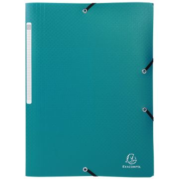 Photo Chemise à élastiques 3 rabats en PP - Vert EXACOMPTA Opak Image