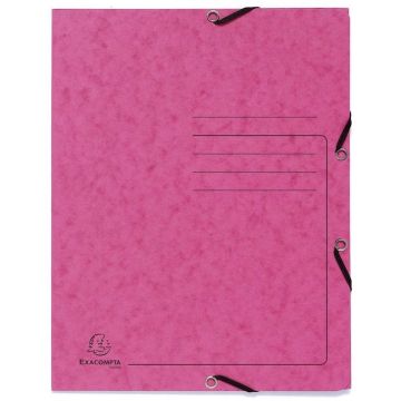 Photo Chemise imprimée à élastiques - 3 rabats - Rose EXACOMPTA