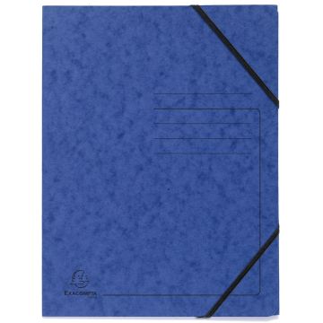 Photo Chemise imprimée à élastiques - Sans rabat - Bleu EXACOMPTA Image