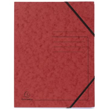 Photo Chemise imprimée à élastiques - Sans rabat - Rouge EXACOMPTA Image