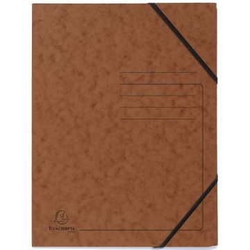 Photo Chemise imprimée à élastiques - Sans rabat - Tabac EXACOMPTA Image