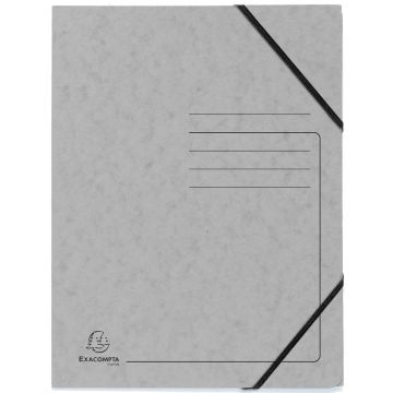 Photo Chemise imprimée à élastiques - Sans rabat - Gris EXACOMPTA Image