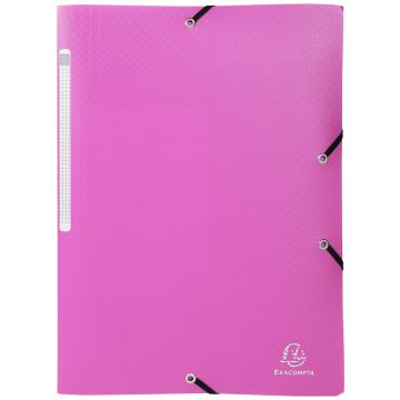 Photo Chemise à élastiques en PP - Rose EXACOMPTA Image