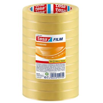 Photo Ruban adhésif transparent  - 15 mm x 66 m photo TESA