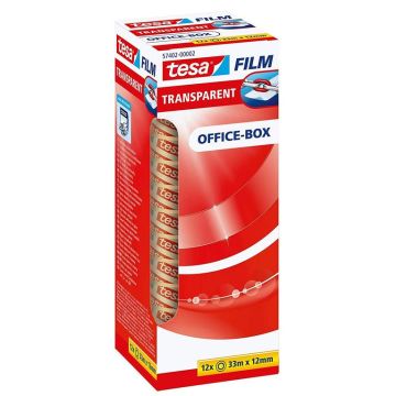 Photo Ruban adhésif transparent  - 12 mm x 33 m photo TESA