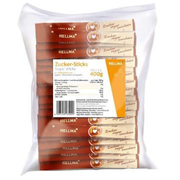 Photo Sucre en poudre en stick HELLMA Sachet