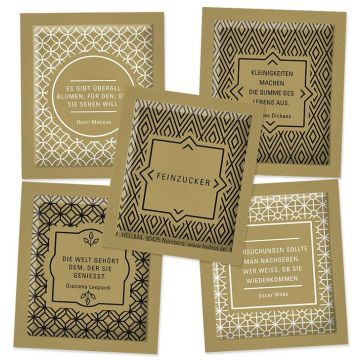 Photo Sachets de sucre en poudre HELLMA Goldline Image