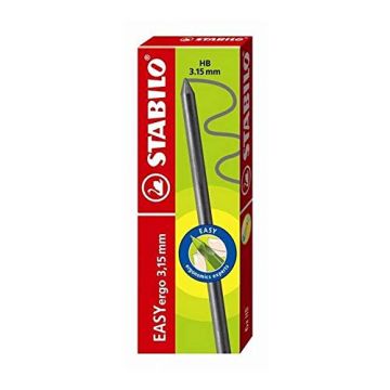 Photo STABILO : Lot de 6 mines de rechange 3,15 mm - HB - 7890/6-HB