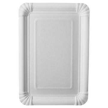 Assiette jetable en carton - 165 x 230 mm PAP STAR Pure