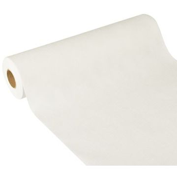 Chemin de table - Blanc - 24 m x 40 cm PAP STAR Soft Selection Plus