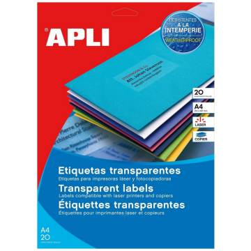 Photo Étiquettes résistantes aux intempéries - 63.5 x 38.1 mm AGIPA 119027