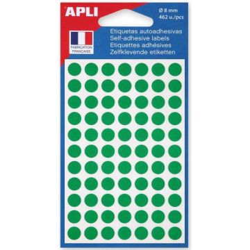 Photo Pastilles adhésives 8 mm - Vert AGIPA 111831