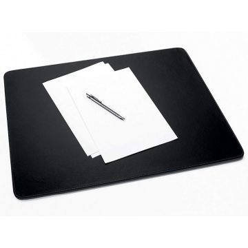 Photo SIGEL SA106 : Sous-mains Eye Style - 600 x 450 mm - Simili cuir - Noir/blanc