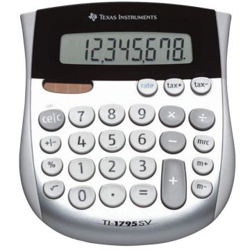 Photo TEXAS INSTRUMENTS : Calculatrice de poche - TI-1795SV
