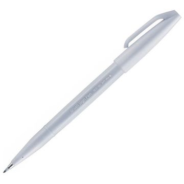 Stylo feutre Sign Pen SES15 - Gris clair : PENTEL ARTS