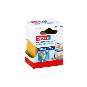 TESA Ruban adhésif double face - 38 mm x 2.75 m - 56665-1-0