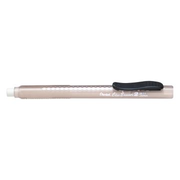 Stylo gomme - Noir transparent : PENTEL Clic Eraser 2 Visuel