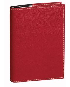 Agenda Semainier 2025 - Ministre - 160 x 240 mm - Rouge QUO VADIS Club